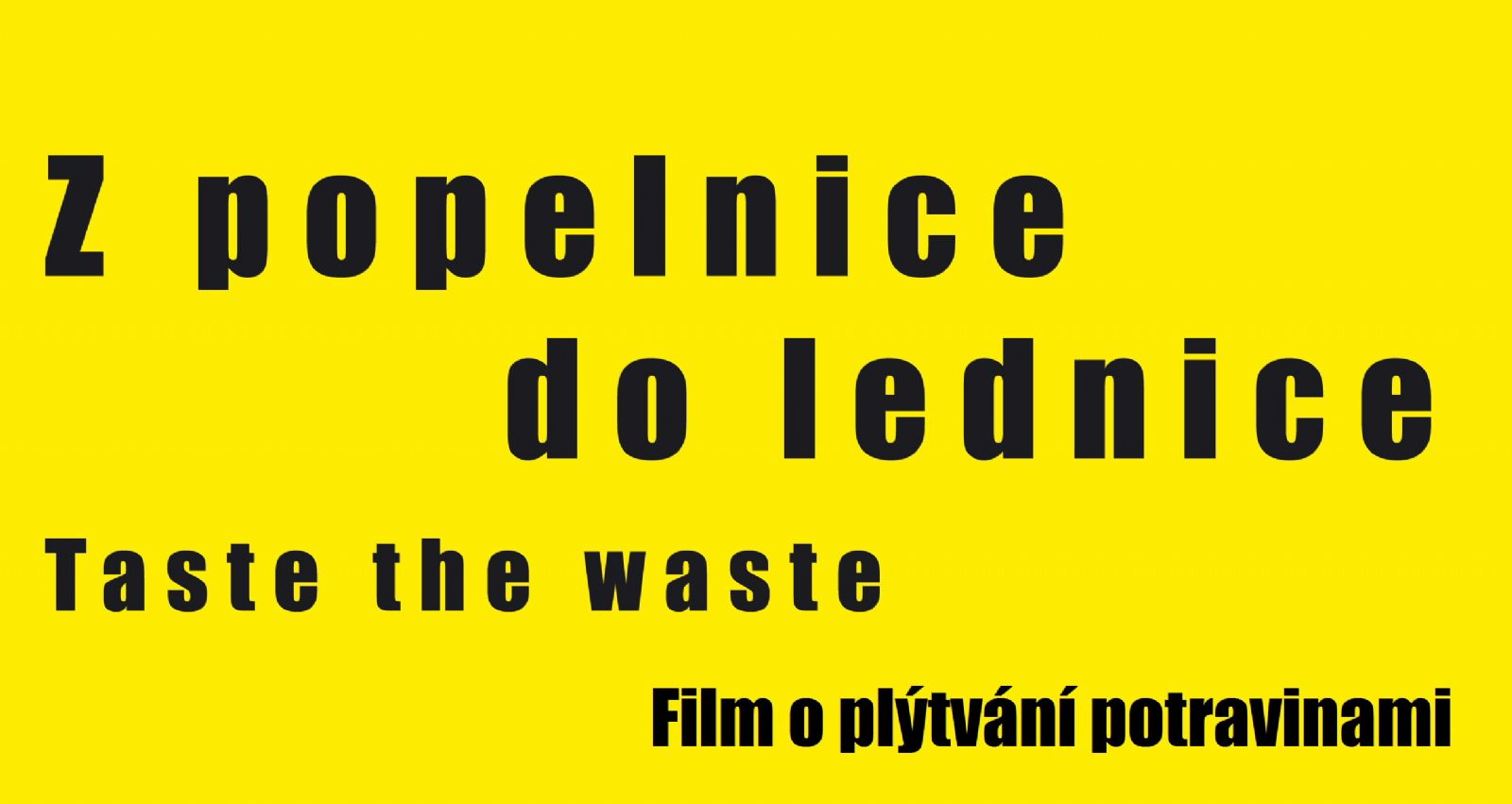 Dokument o plýtvání s potravinami v Jihlavě