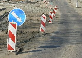 Dopravní omezení v Masarykově ulici v Brodě