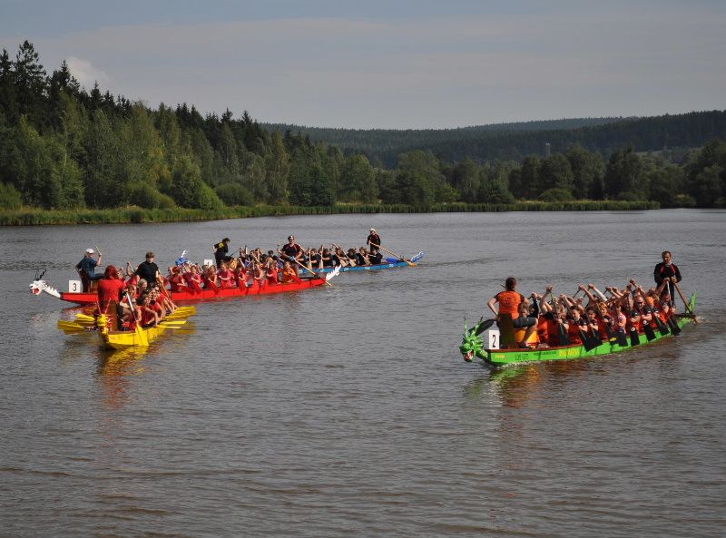 obrázek: Dračí lodě v Telči