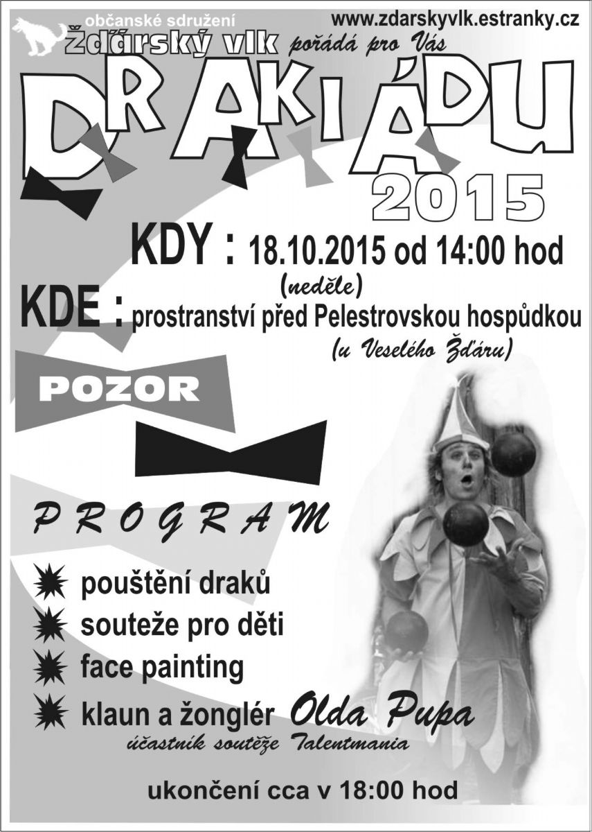 obrázek: Drakiáda na Pelestrově