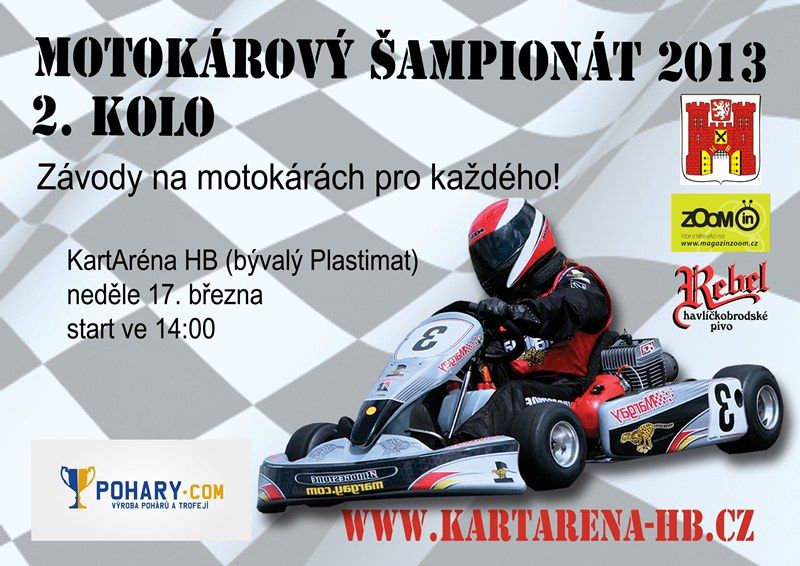 obrázek: Druhé kolo motokárového šampionátu už v neděli