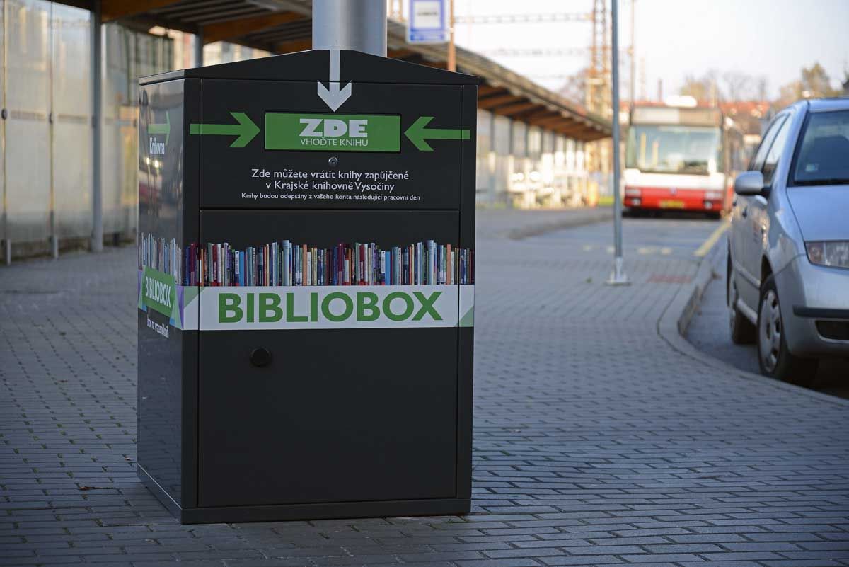obrázek: Druhý bibliobox zprovoznila krajská knihovna