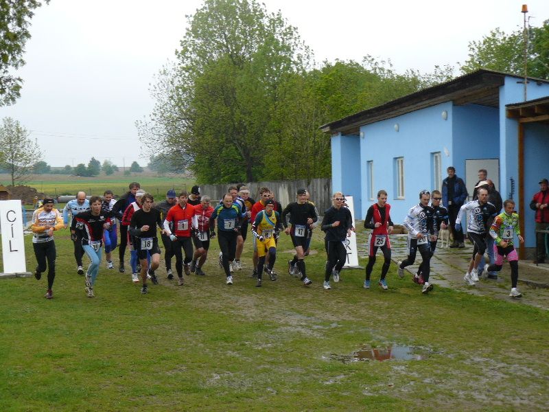 Duatlonu v kamenné nepřálo počasí