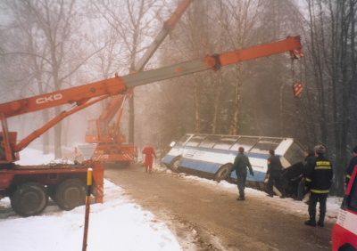 obrázek: Dva zranění v autobuse u Budišova
