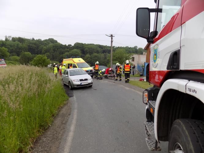 Dvě nehody na Vysočině krátce za sebou