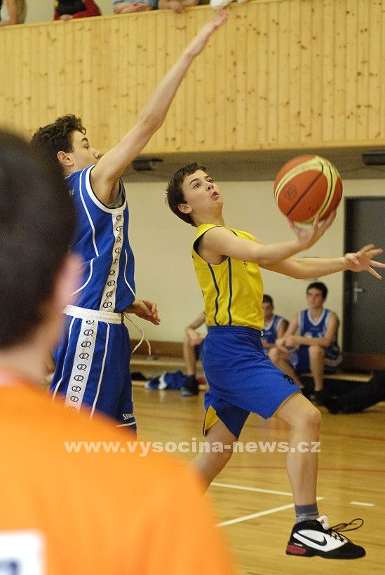 Dvě prohry basketbalistů BC Vysočina U14