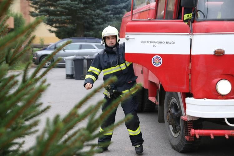 Fiktivní požár prověřil Mateřskou školku v Dobroníně a hasiče