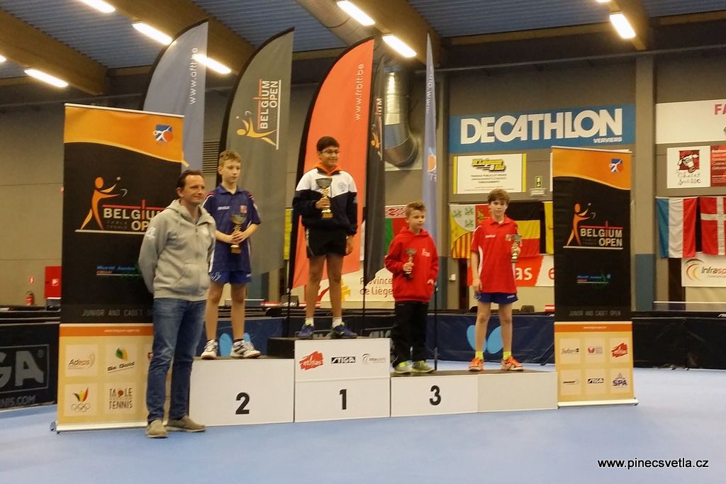 obrázek: Filip Karel bronzový v belgickém Spa