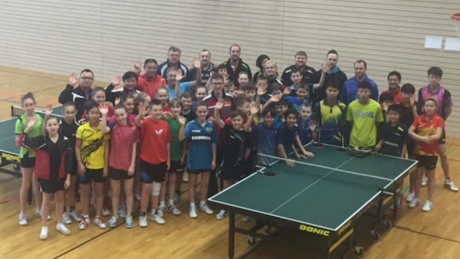 Filip Karel na výběrovém kempu ETTU