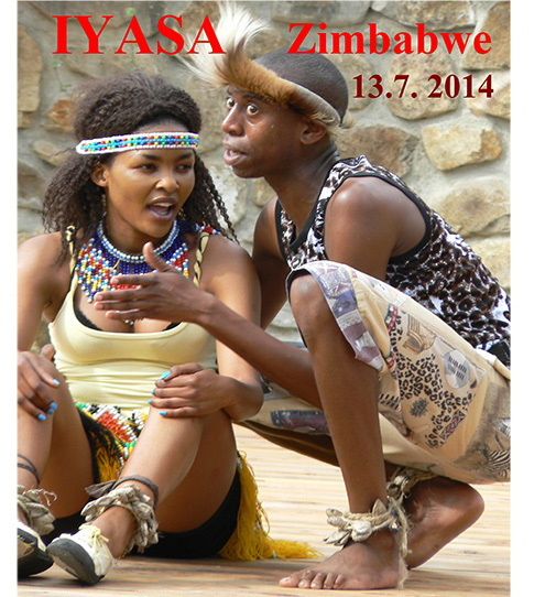 obrázek: Folklorní skupina ze Zimbabwe na Roštejně a v Brodě