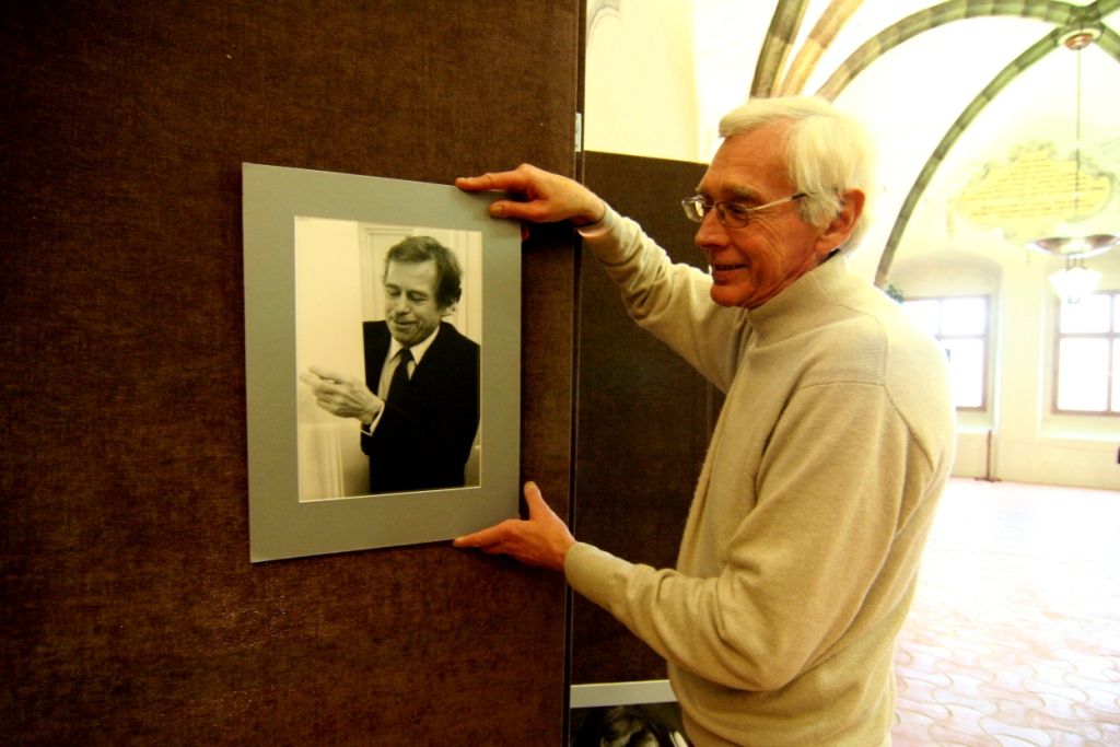 Fotograf Oldřich Škácha představí v Jihlavě Václava Havla