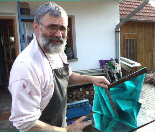 František Janák v Brodě O skle a sklářství