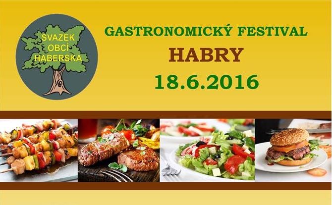 Gastronomický festival Habry 2016