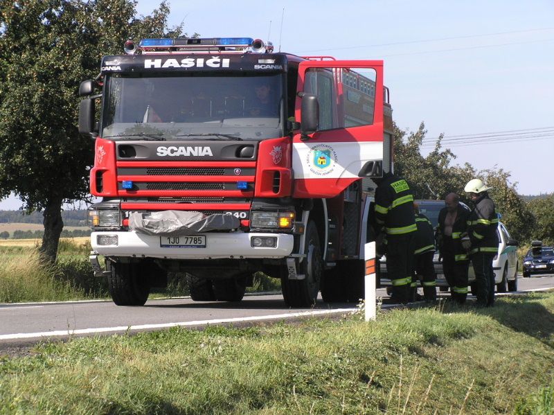 Hasiči zachraňovali zavaleného muže u Velké Losenice
