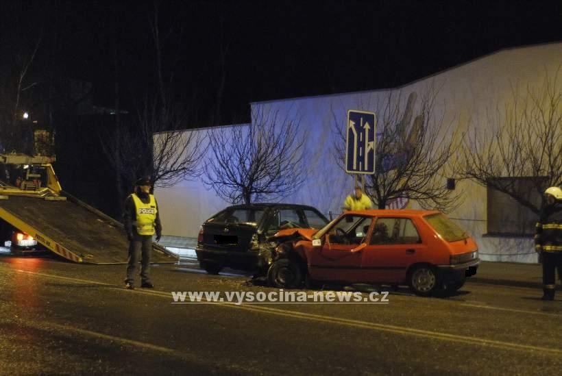 Hávárie na Masarykově ulici v Brodě