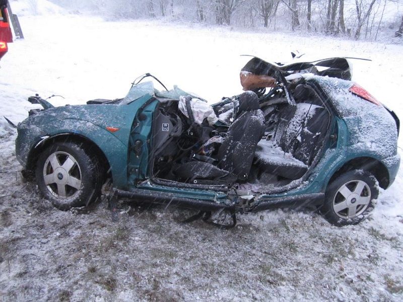 Havárie u Štoků zkomplikovala úterní dopravu mezi Brodem a Jihlavou