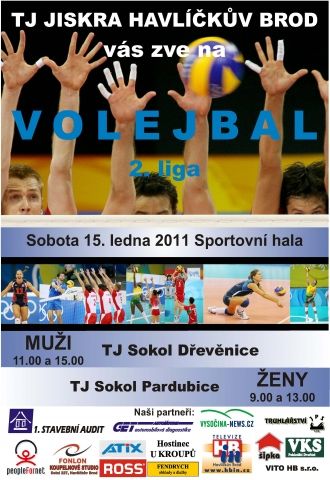 obrázek: Havlíčkobroské volejbalové týmy hrají doma