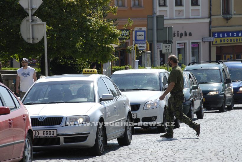 Havlíčkův Brod prožívá první den omezení