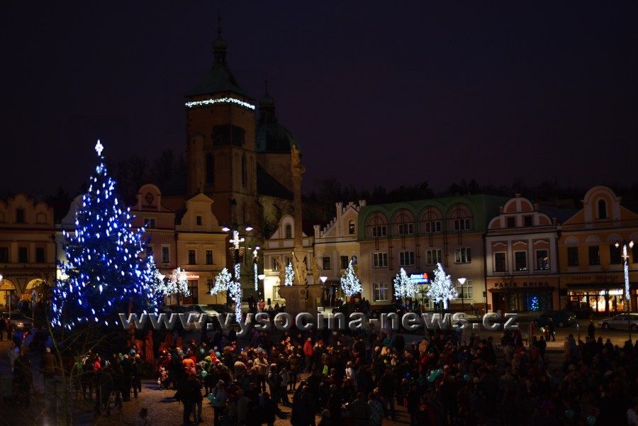 obrázek: Havlíčkův Brod v zajetí Mikulášů a čertů