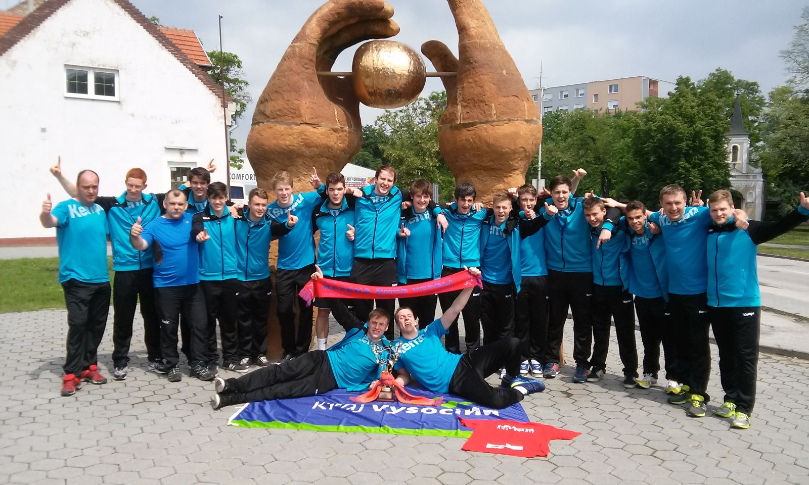 obrázek: Házenkáři Nového Veselí slaví dva tituly