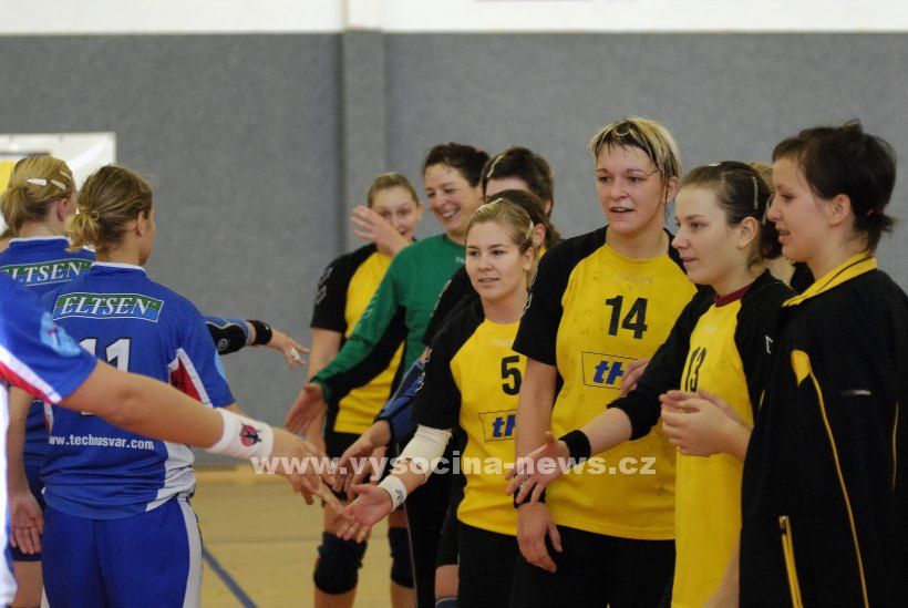 Házenkářky brodské Jiskry těsně porazily Olomoc