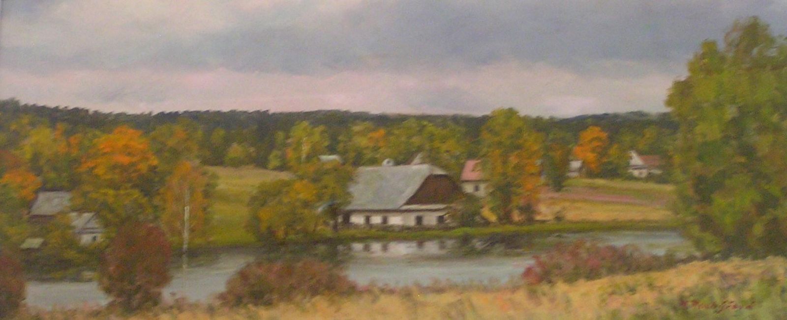 Helena Puchýřová vystavuje ve Fryšavě