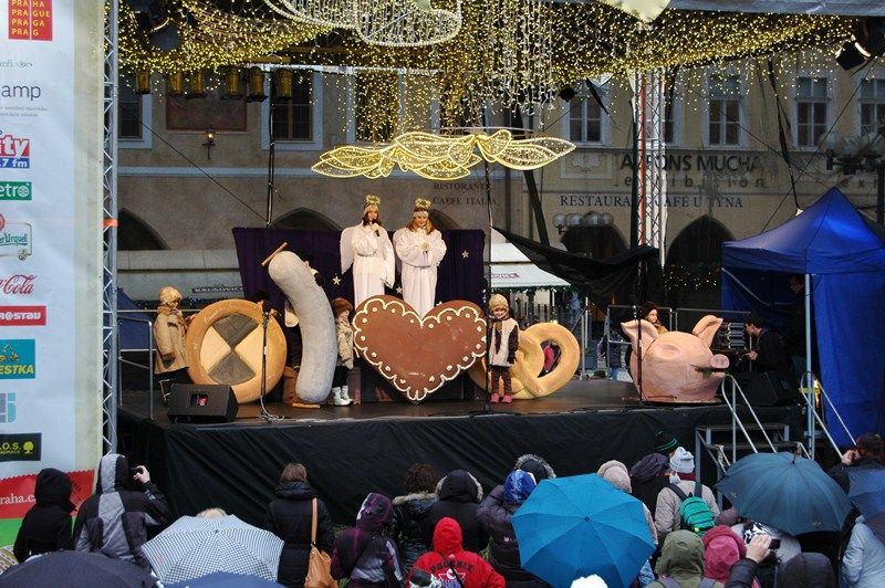 Herci z Pohledu vystoupili na Staroměstském náměstí