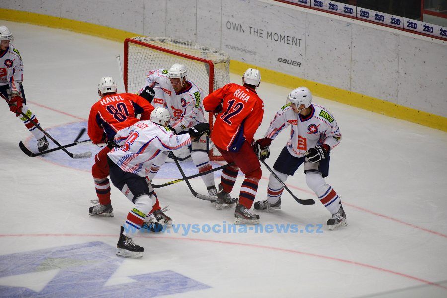 Hokejisté Jihlavy porazili v derby Třebíč