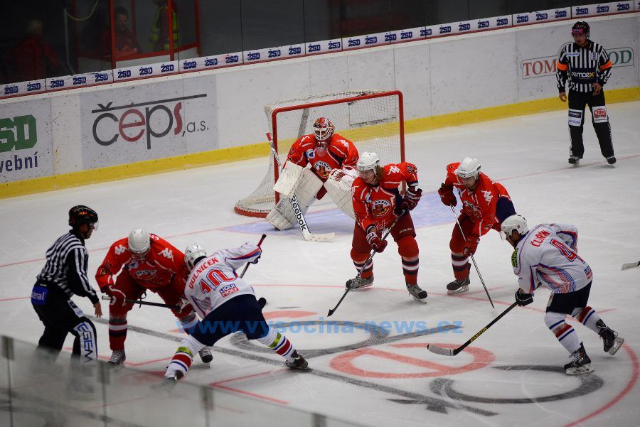 Hokejisté Třebíče porazili v derby Havlíčkův Brod