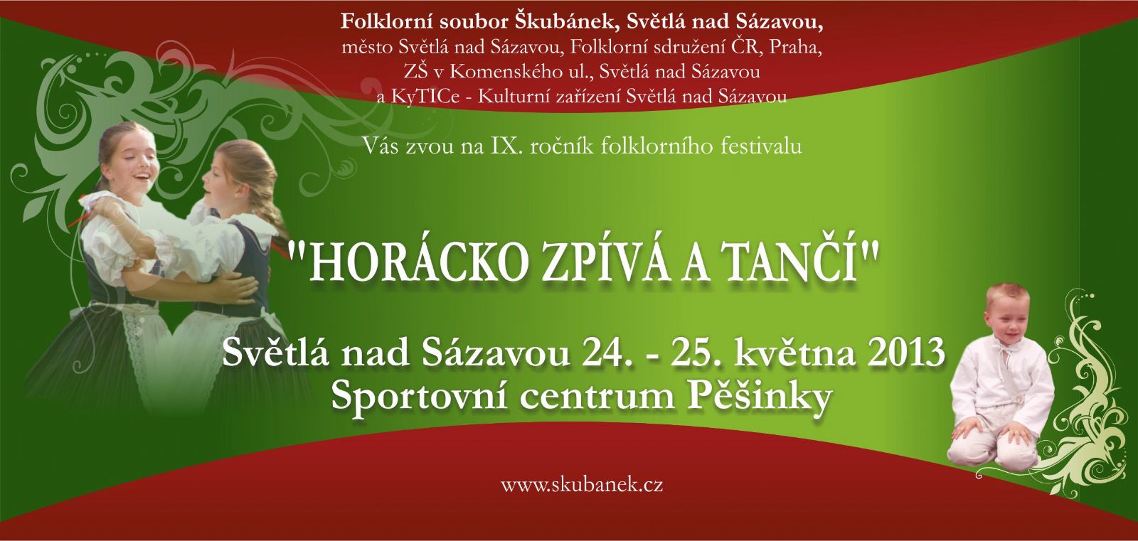 Horácko bude zpívat a tančit ve Světlé