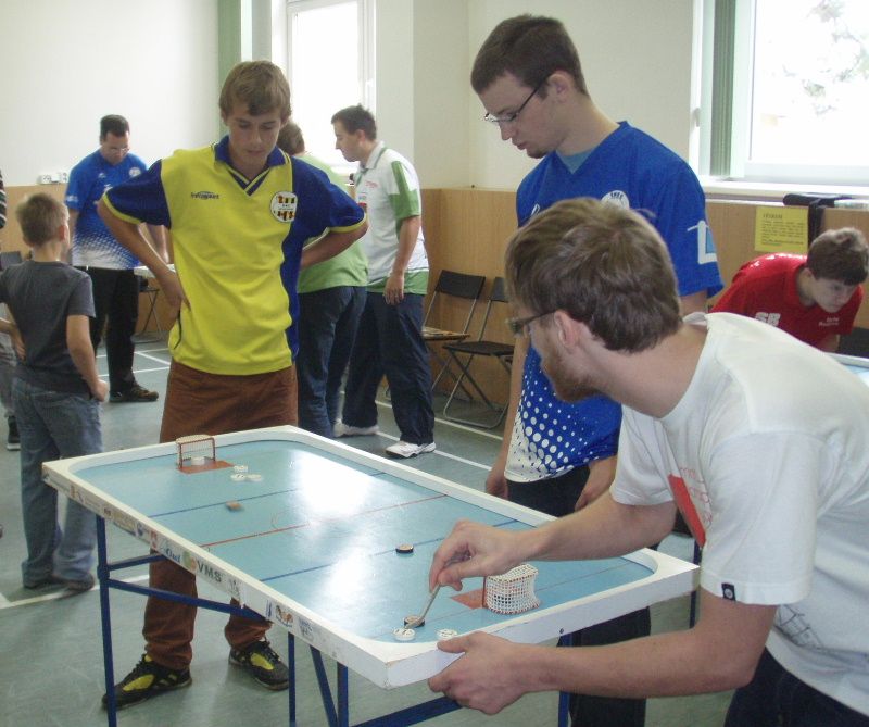 Hráči stolního hokeje z Vysočiny o poslední body