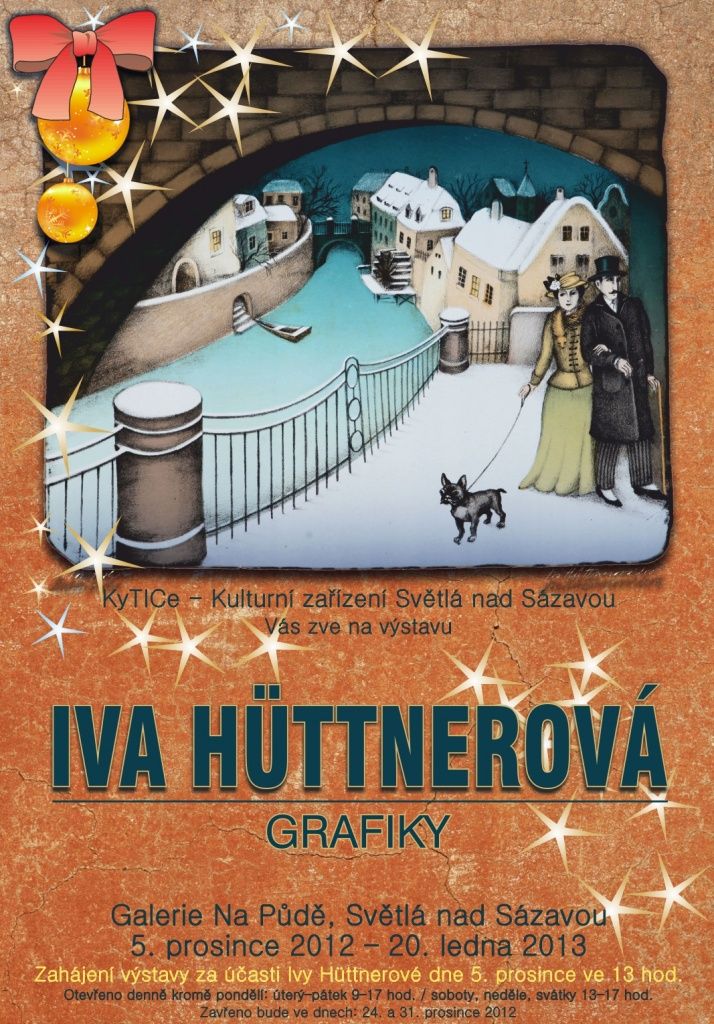 Iva Hüttnerová bude vystavovat ve Světlé