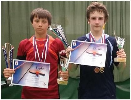 Jadrný s Lengalem stříbrní na mistrovství republiky