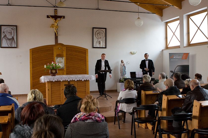 Jakub Pustina vystoupil s Jiřím Hrubým ve Stránecké Zhoři