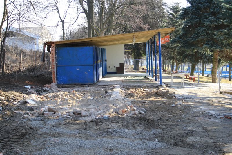 Jaroměřické koupaliště prochází úpravami