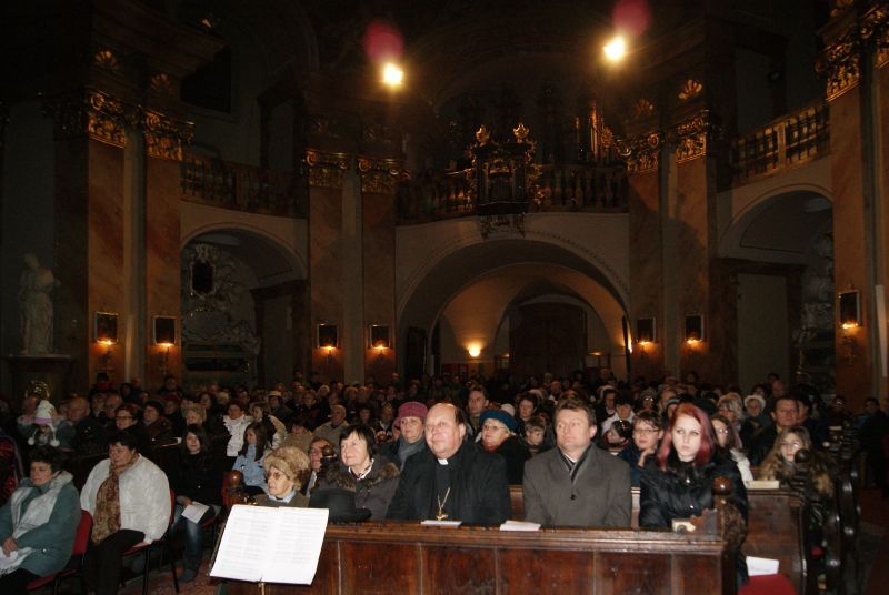 Jaroměřický chrámový sbor nadchl posluchače vánočního koncertu