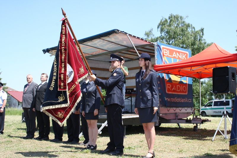 Jaroměřičtí dobrovolní hasiči slavili i hasili