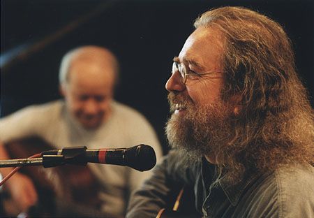 obrázek: Jaroslav Hutka v Bystřici nad Pernštejnem