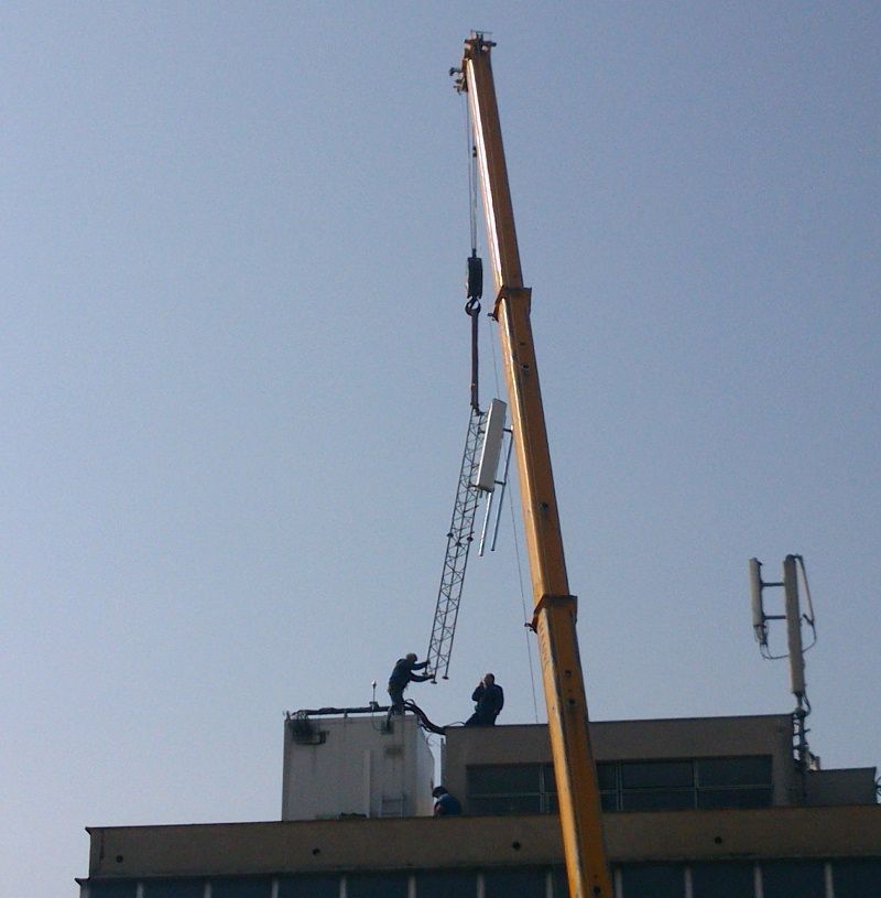 obrázek: Jeřáb v Brodě převyšoval budovy