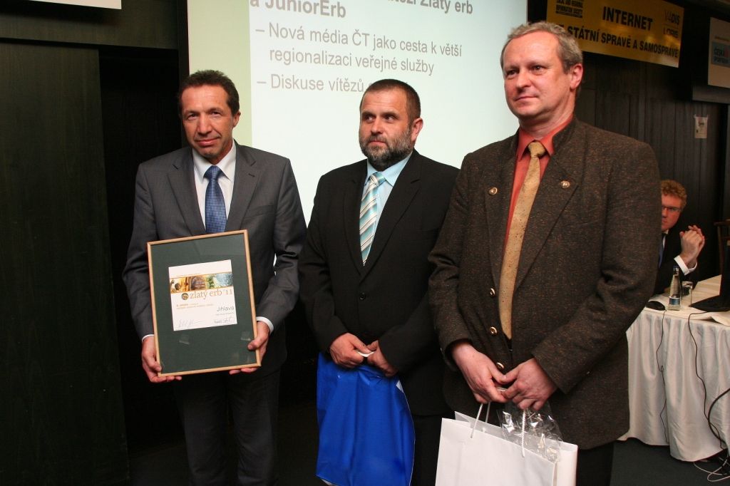 Jihlava a Okříšky slavily úspěch se svými webovými stránkami