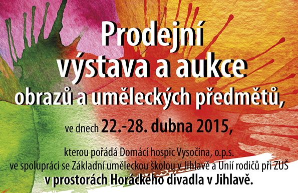 obrázek: Jihlava: Kupte si obraz, podpoříte péči o umírající