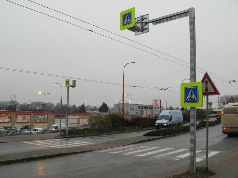 obrázek: Jihlava má další bezpečnější přechody pro chodce