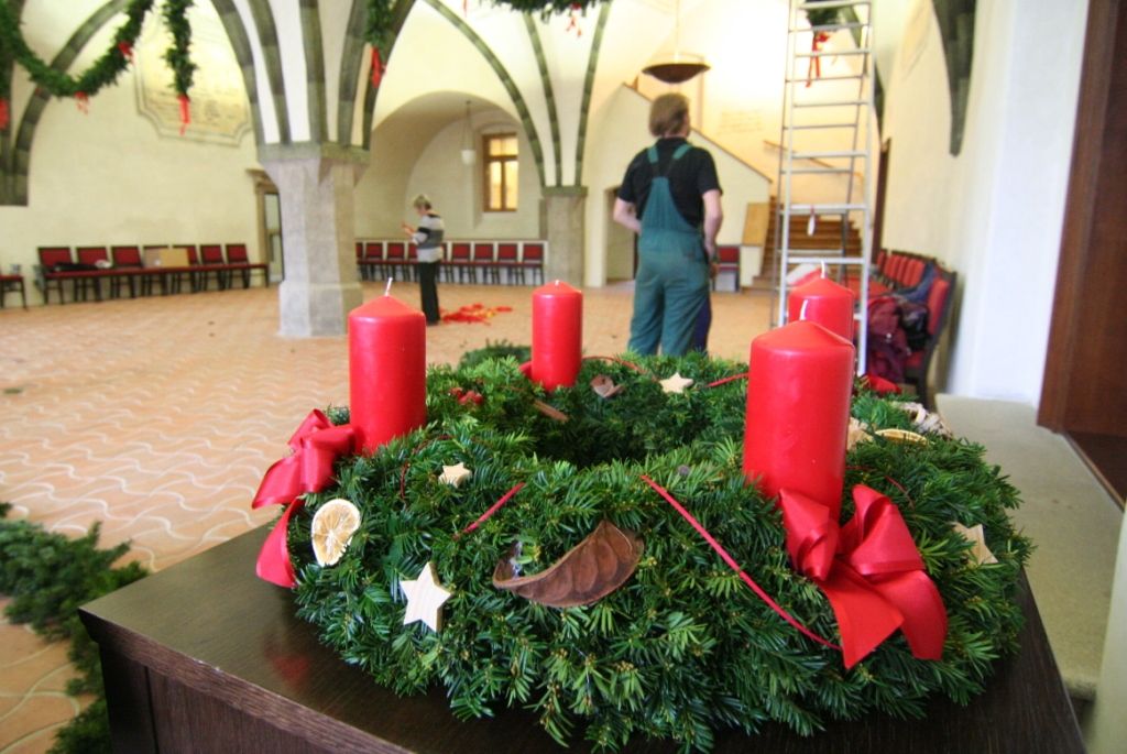 Jihlavskou radnici už provoněly Vánoce