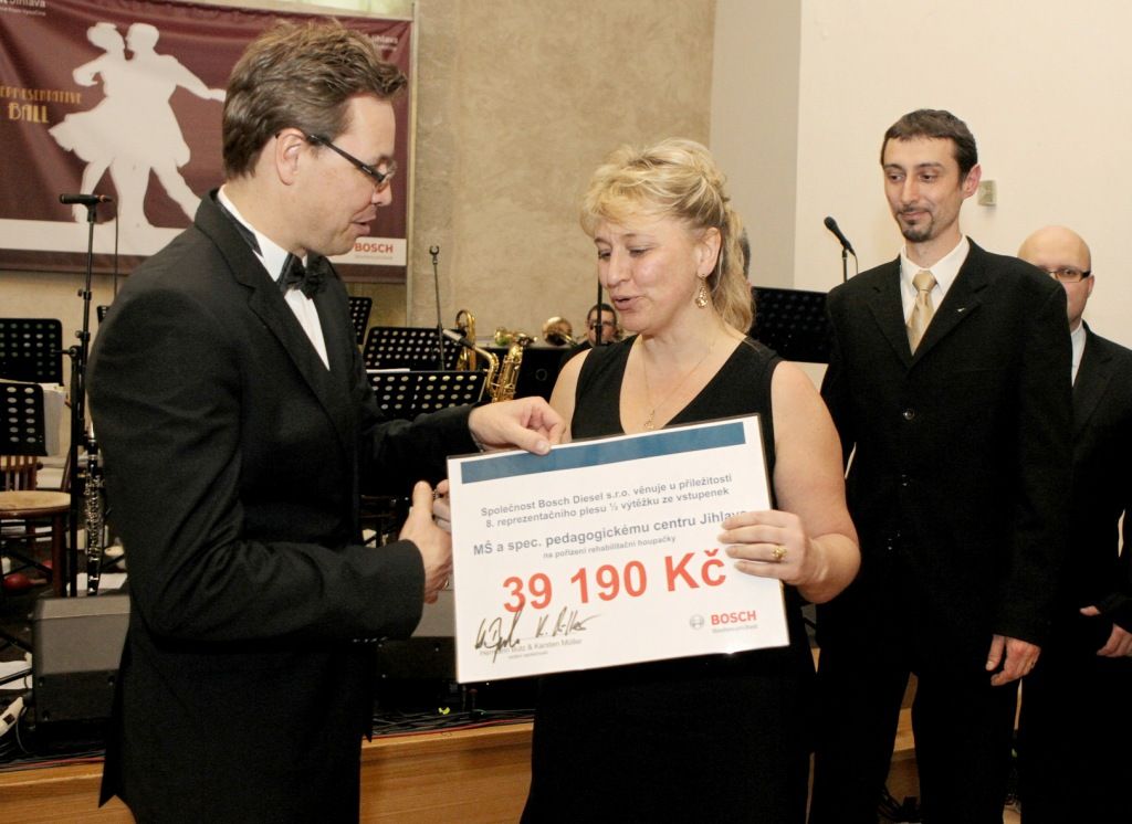 Jihlavský Bosch Diesel podpoří neziskové organizace na Vysočině