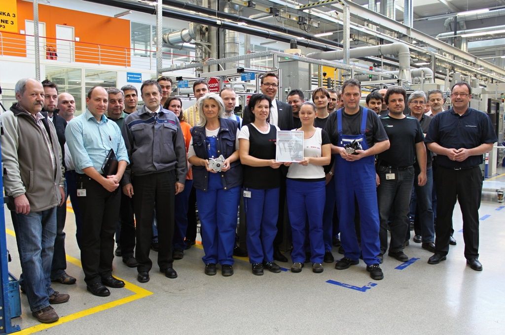 Jihlavský Bosch Diesel, s. r. o., ocenila Toyota
