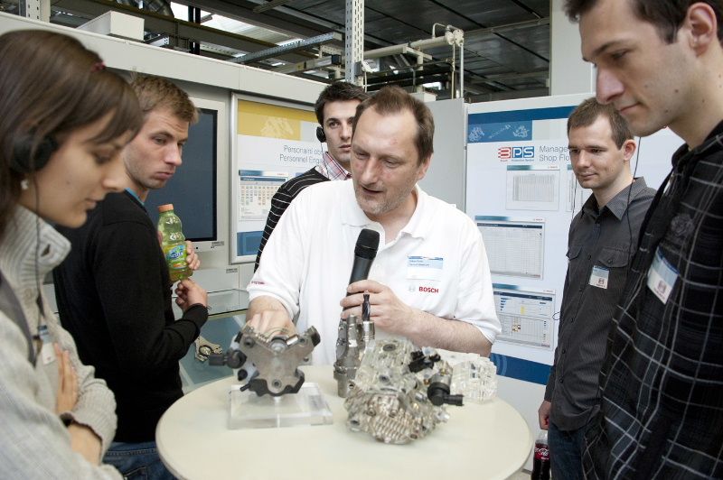 Jihlavský Bosch Diesel se představil vysokoškolákům