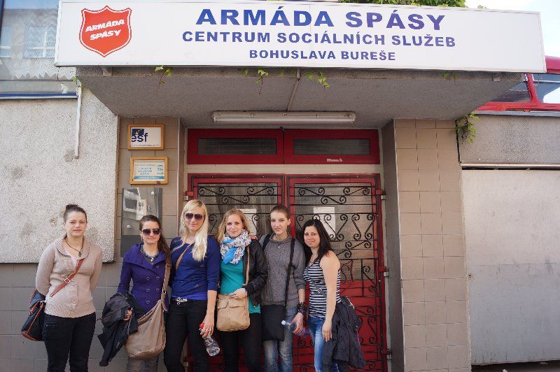 obrázek: Jihlavští studenti na stáži v Praze