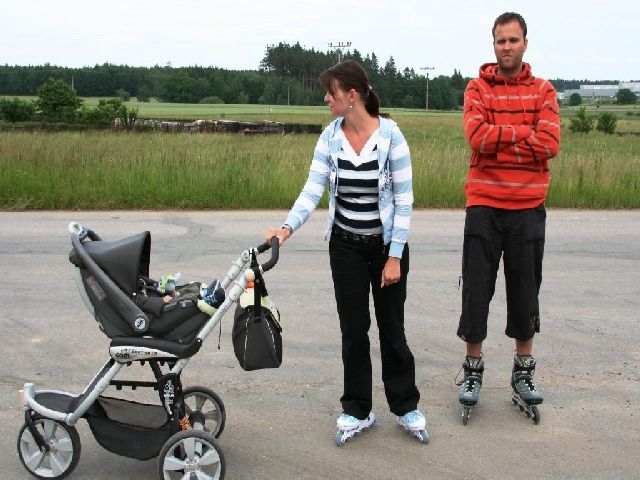 Jízda na in-line bruslích v Jihlavě
