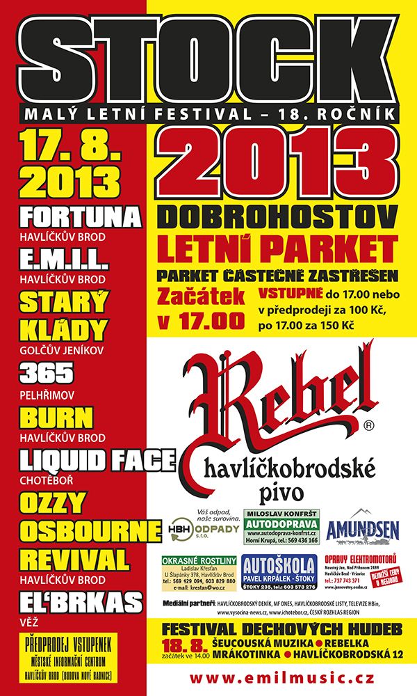 Jsme plnoletí, aneb malé ohlédnutí za osmnácti ročníky festivalu Stock Dobrohostov