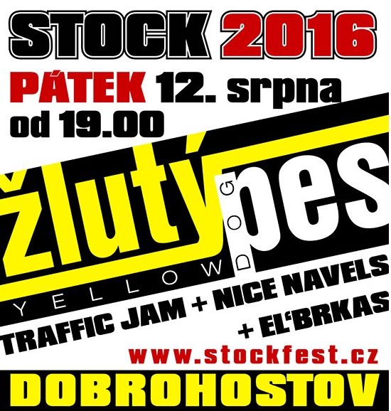 obrázek: Kapela Žlutý pes na festivalu Stock Dobrohostov